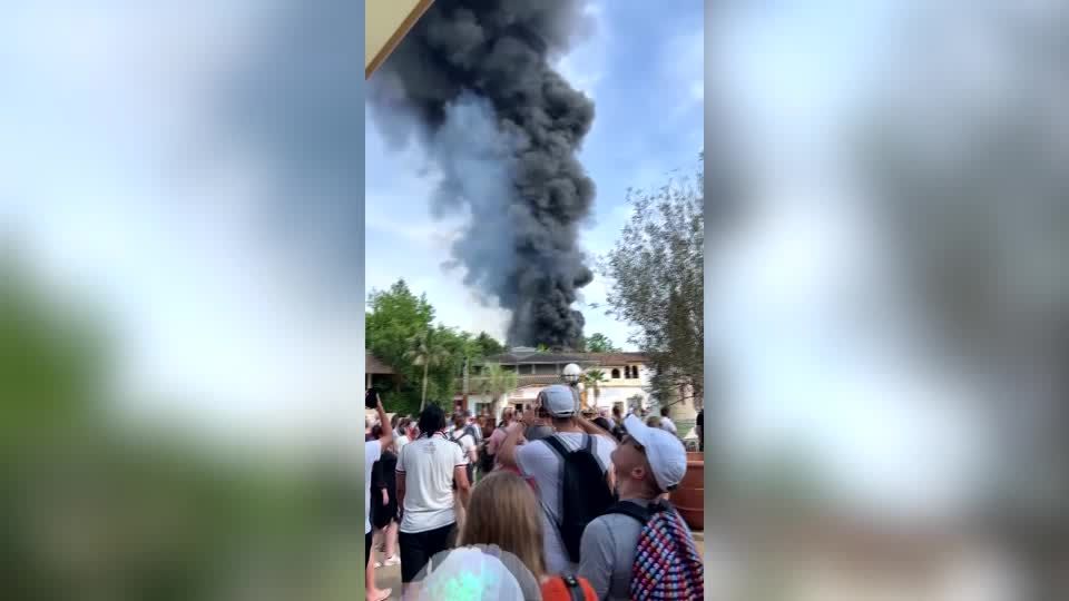 Video: Brand im Europa Park Rust