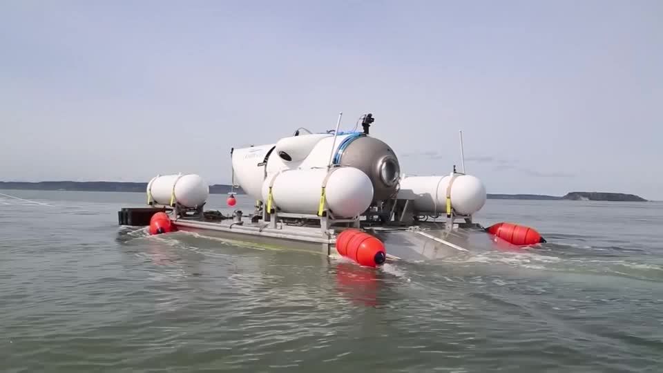 Nordatlantik: U-Boot mit fünf Touristen auf dem Weg zur "Titanic" vermisst