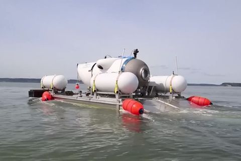 Nordatlantik: U-Boot mit fünf Touristen auf dem Weg zur "Titanic" vermisst