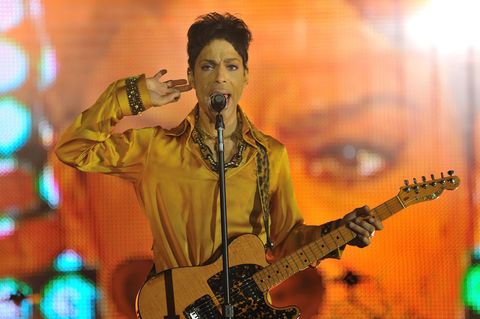 Der US-amerikanische Sänger Prince