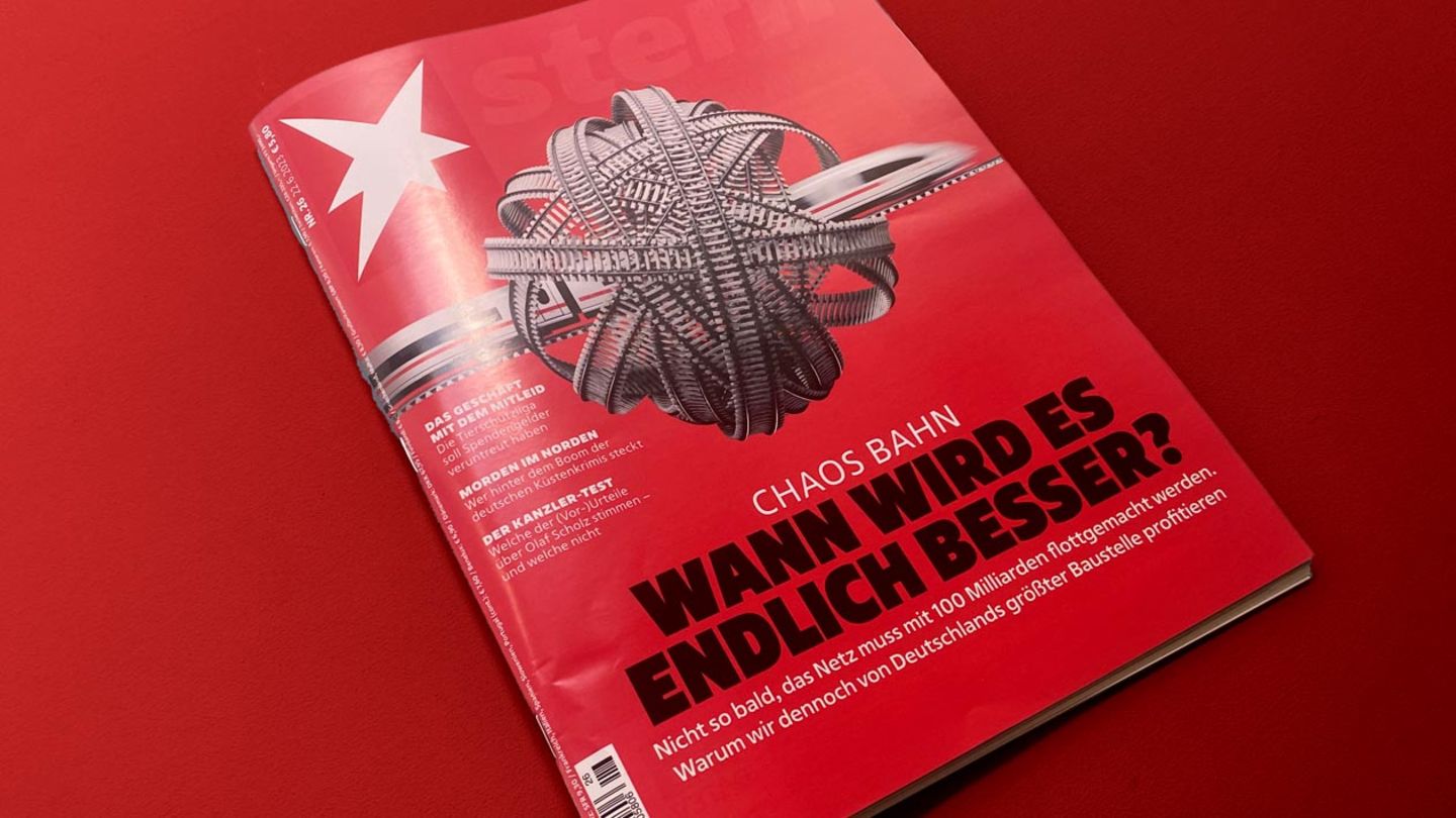 Stern Heft 26 2023 Titel: " Chaos Bahn: Wann wird es endlich besser?"