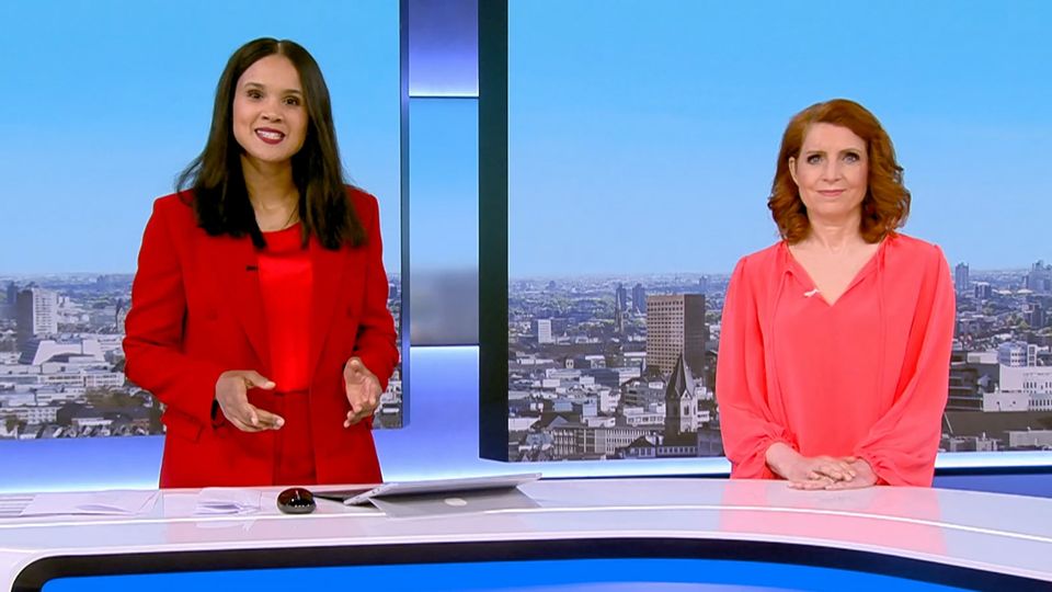 Monica Lierhaus erster Auftritt als Moderatorin nach 14 Jahren bei RTL Aktuell Monica Lierhaus erster Auftritt als Moderatorin nach 14 Jahren bei RTL Aktuell