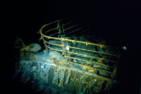 Die "Titan" sollte zum Wrack der "Titanic" hinabfahren