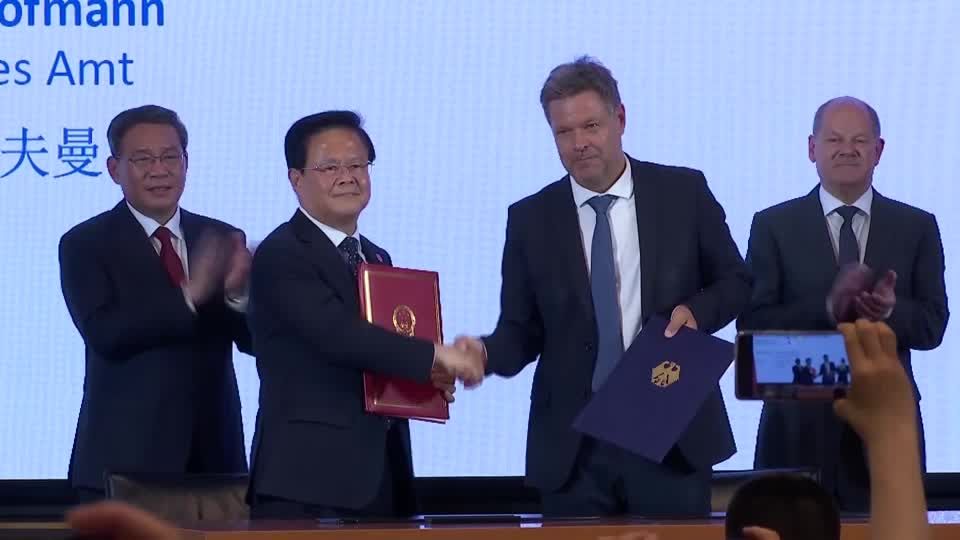 Video: Deutschland und China vereinbaren engere Klimapartnerschaft