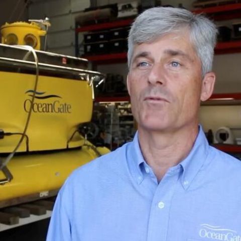 Stockton Rush ist als Expeditionsleiter an Bord der "Titan" und Gründer von Oceangate
