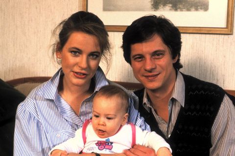 Jochen Schroeder, Anja SchÃ¼te, Timo Michametow (Baby), ZDF-Serie &quot;Die Wicherts von nebenan&quot;, Deutschland, Europa, Kind, Baby, Schauspielerin, Schauspieler, SI, 01.04.1987; (Photo by Peter Bischoff/Getty Images)
