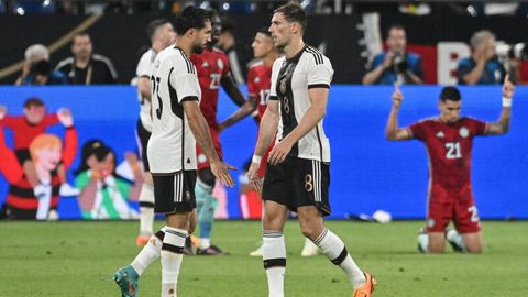 Deutschland Kolumbien: Spieler auf dem Platz