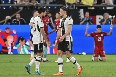 Deutschland Kolumbien: Spieler auf dem Platz