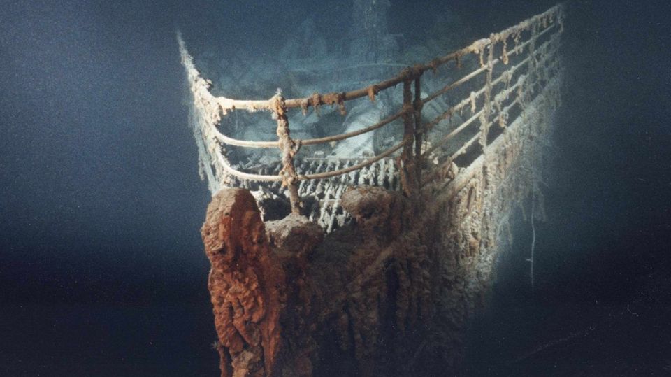 Das Wrack der Titanic