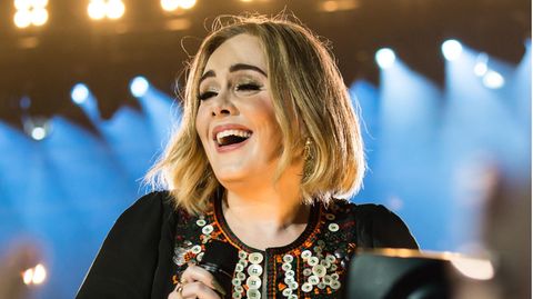 Die britische Sängerin Adele