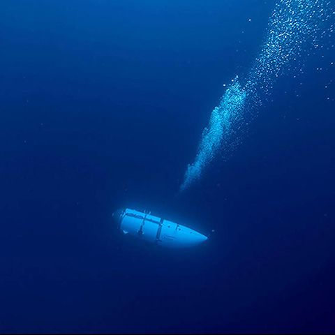 Das Tauchboot "Titan" der Firma Oceangate