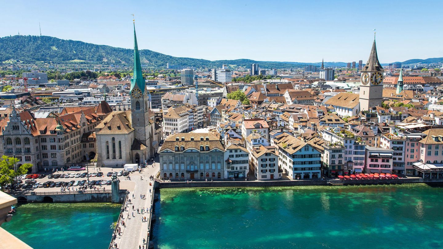 Die Altstadt von Zürch