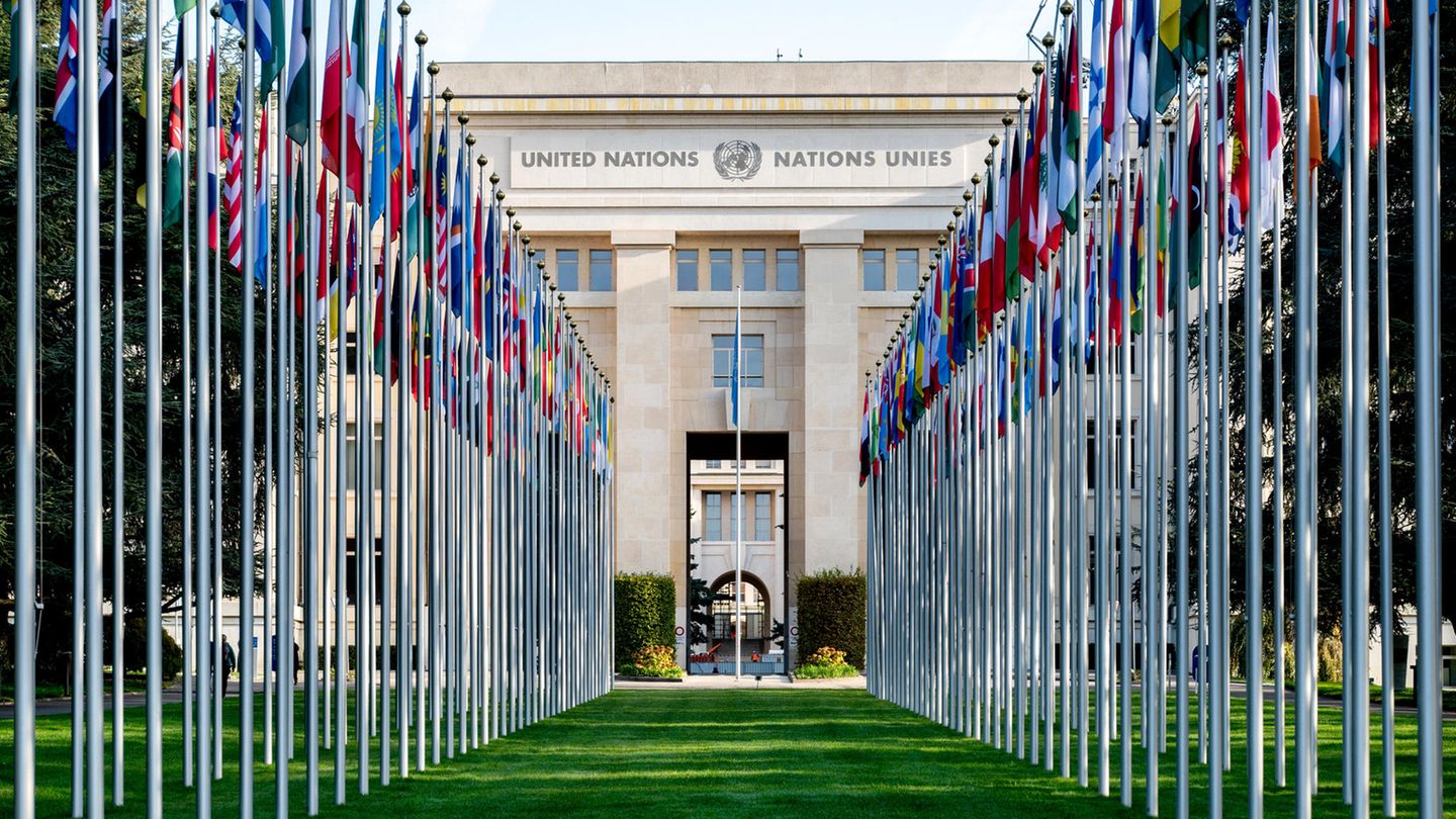 Palais des Nations in Genf