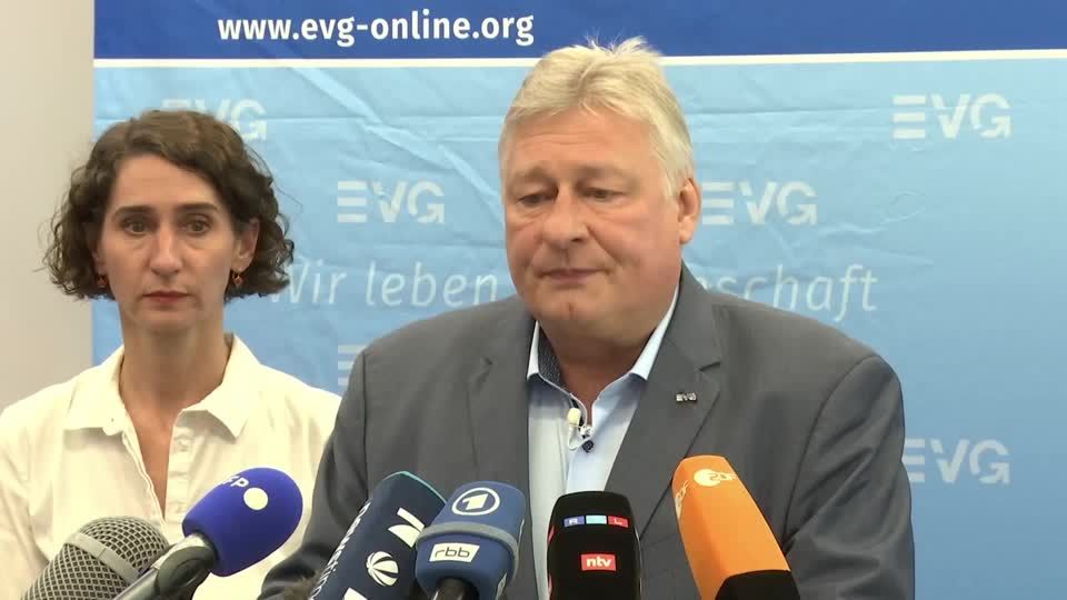 Video: EVG will Urabstimmung über unbefristete Bahn-Streiks