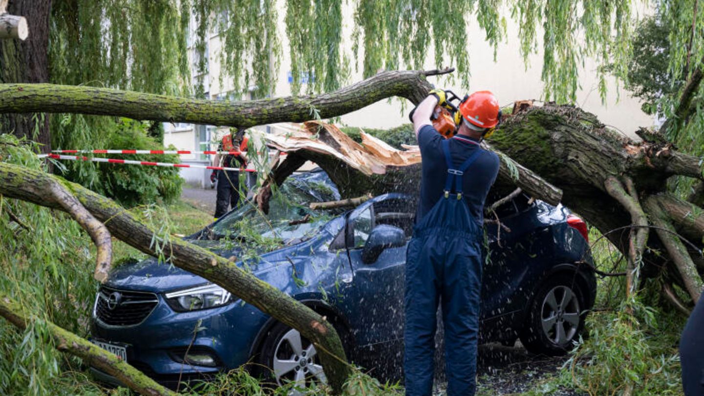 Unwetter "Lambert" Zieht Ab – Deutschland Ist Glimpflich Davongekommen ...