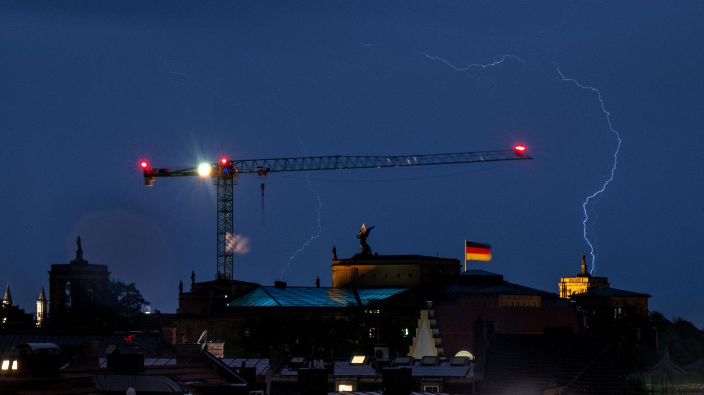 Gewitter Bayern