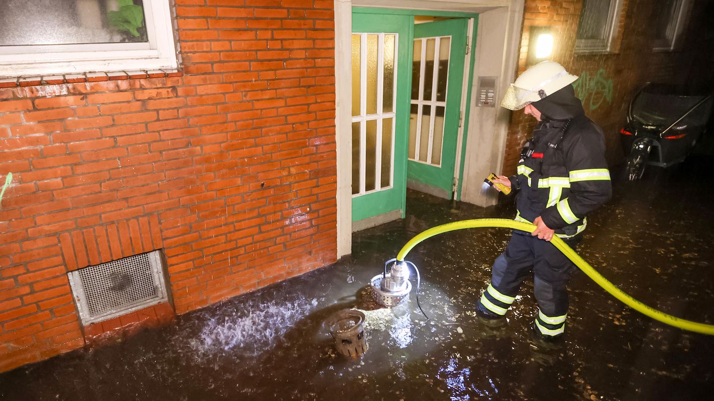 Vollgelaufene Keller Hamburg