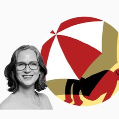 Die Apothekerin und Kolumnistin Diana Helfrich bevorzugt Schattenplätze – vor allem zur Mittagszeit