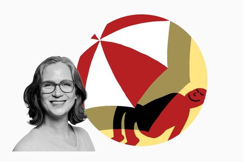 Die Apothekerin und Kolumnistin Diana Helfrich bevorzugt Schattenplätze – vor allem zur Mittagszeit