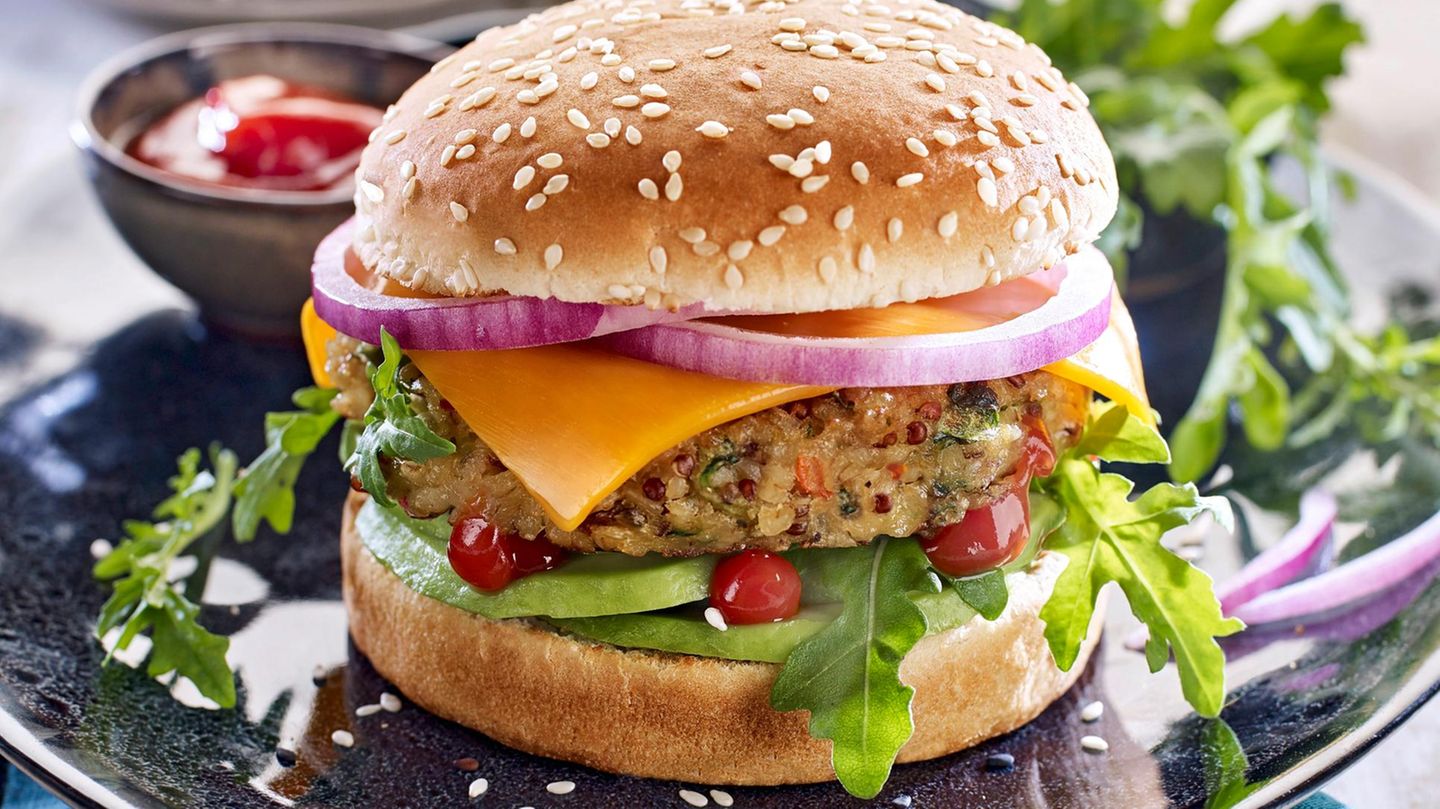 Vegetarischer Burger