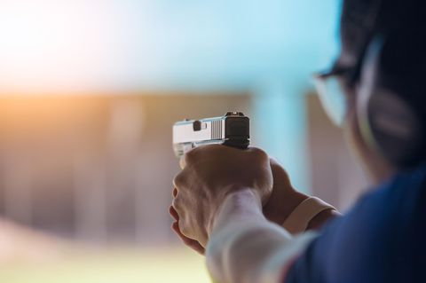 Schießübungen auf einem Schießstand: In Georgia nutzte ein Polizeirevier dafür Fotos einen Schwarzen als Zielscheibe.