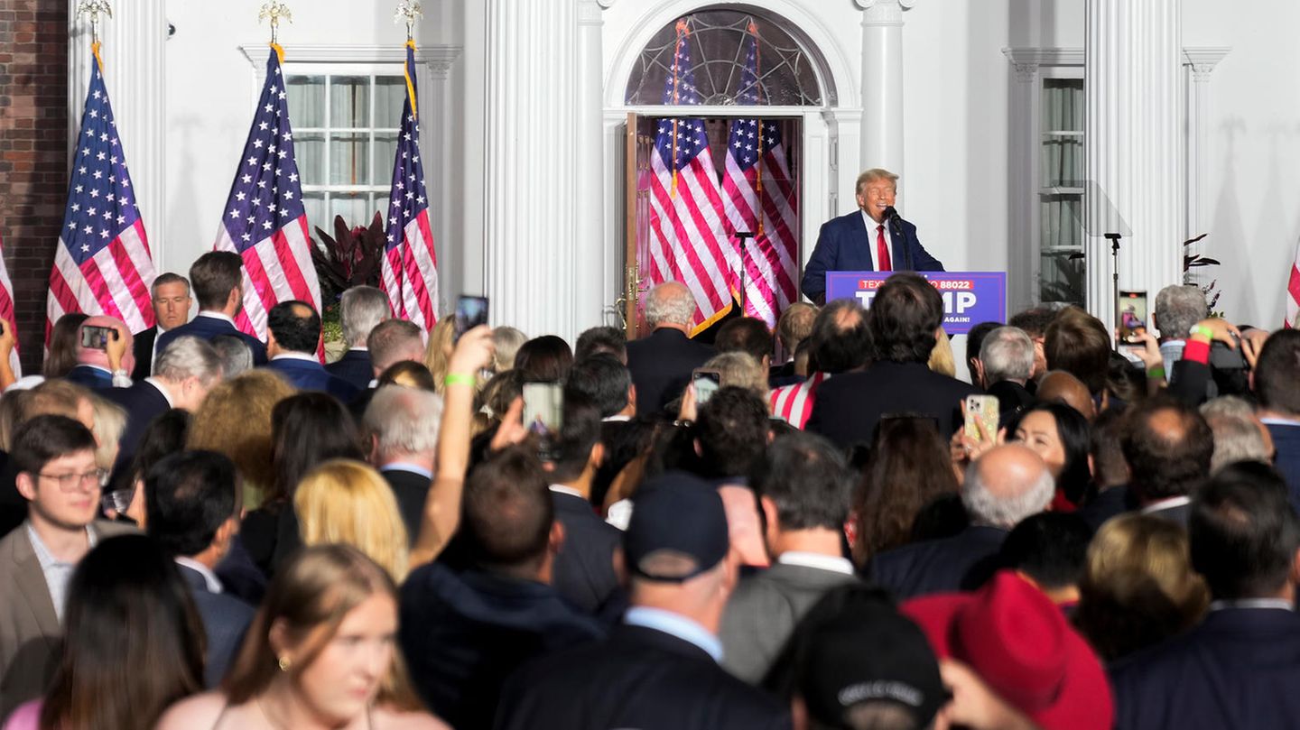 Donald Trump in Bedminster