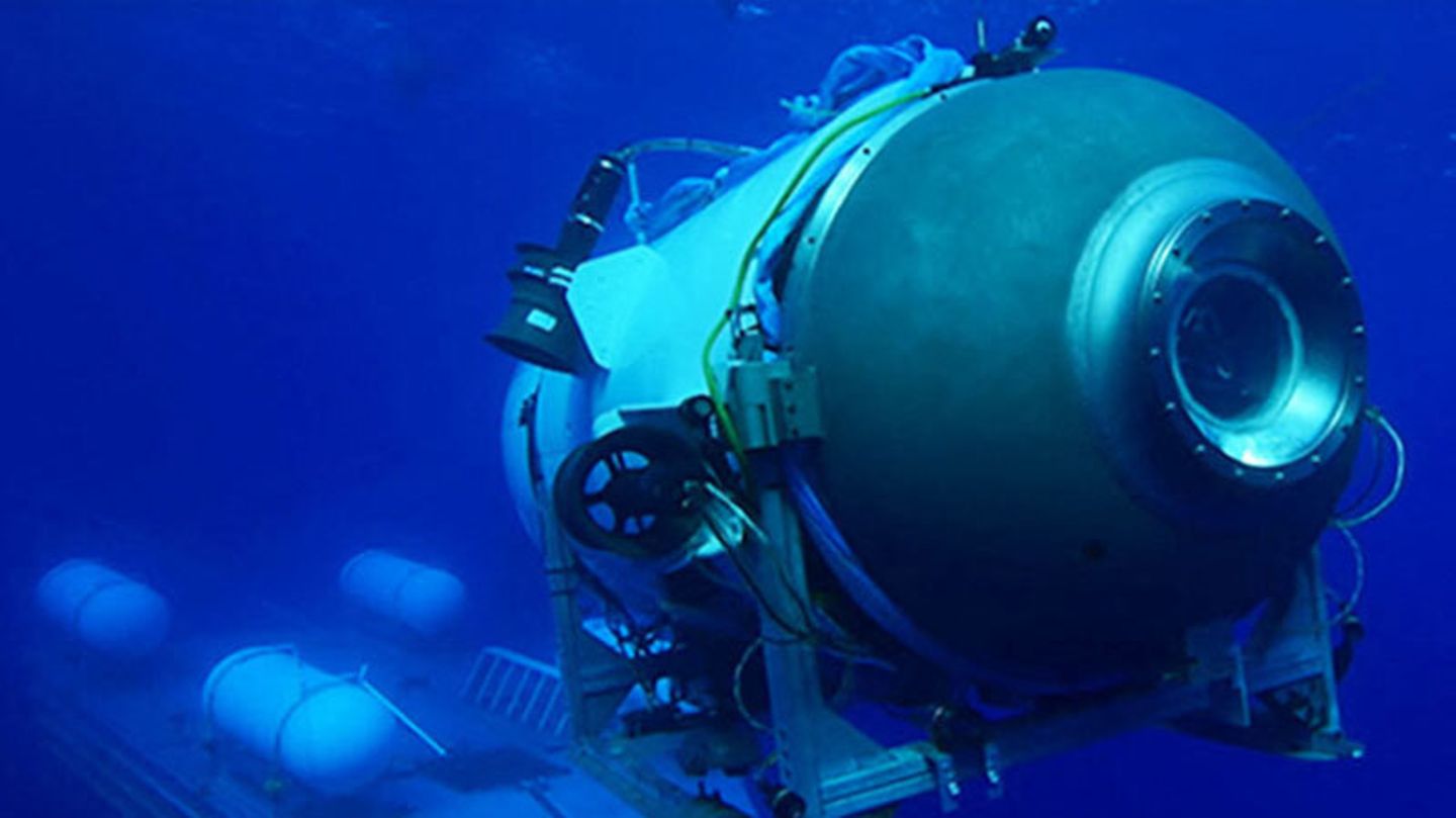 Tauchboot "Titan" Das Tauchboot "Titan" der Firma OceanGate. Der U-Boot-Pilot und Tiefseetaucher David Lochridge wies schon 2018 auf "gefährliche Mängel" in Konstruktion und Materialien hin.