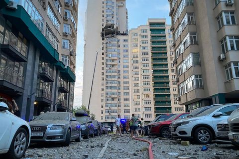 Russische Angriffe auf die Ukraine