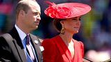 Prinzessin Kate strahlte von Kopf bis Fuß in Signalrot. 