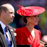Prinzessin Kate strahlte von Kopf bis Fuß in Signalrot. 