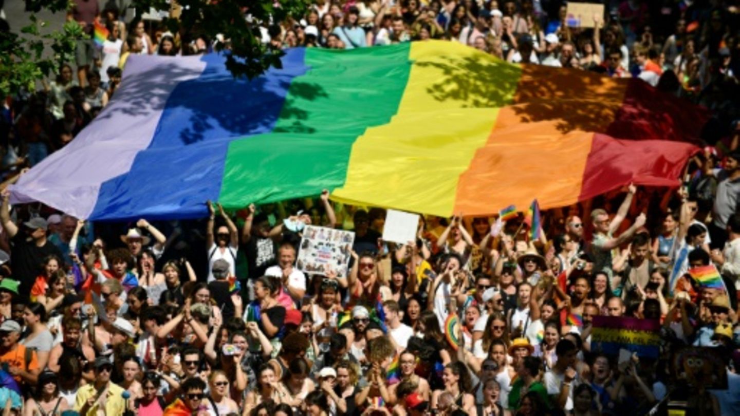 Tausende bei Pariser Pride-Parade für Rechte von Homo- und Transsexuellen