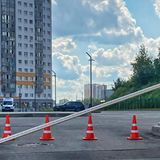 Blick auf das Zentrum der Wagner-Gruppe in St. Petersburg