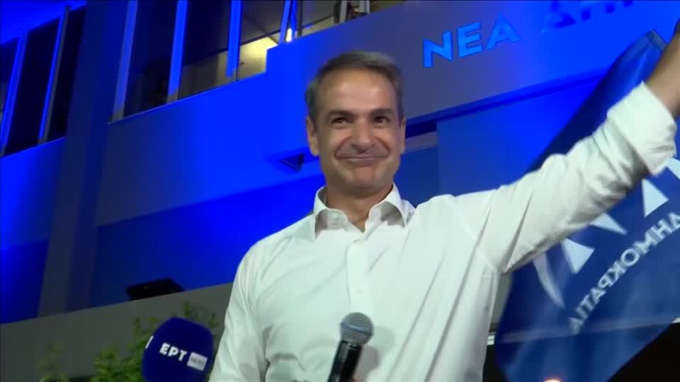 Video: Griechenlands Premier Mitsotakis nach Wahl vor zweiter Amtszeit