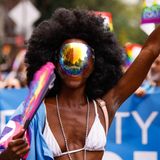 Pride Parade durch Midtown Manhattan, New York