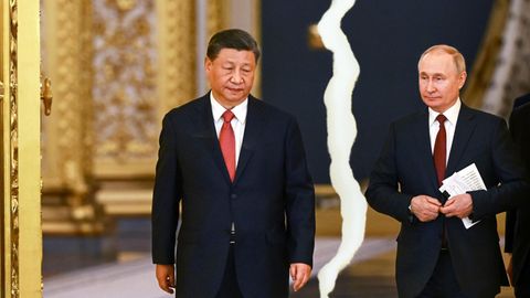 Riss in der Beziehung zwischen Xi und Putin
