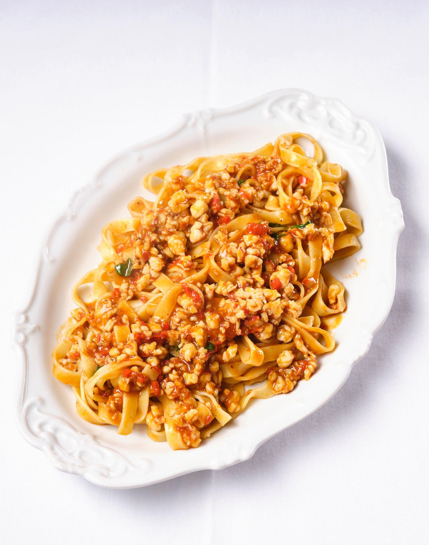 Bolognese aus Garnelen: Tim Mälzers alltagstaugliche Pasta
