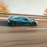 Der vorherige Rekordhalter: der Rimac Nevera auf einer Rennstrecke
