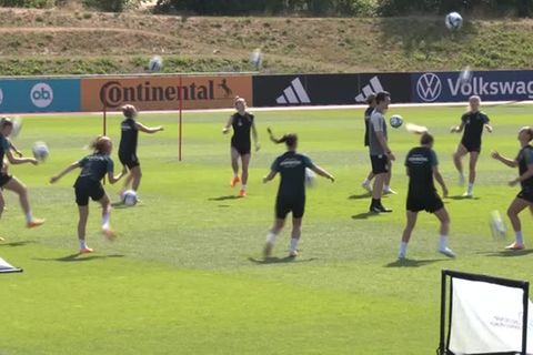 Video: DFB-Frauen haben Traum vom dritten WM-Titel fest im Blick