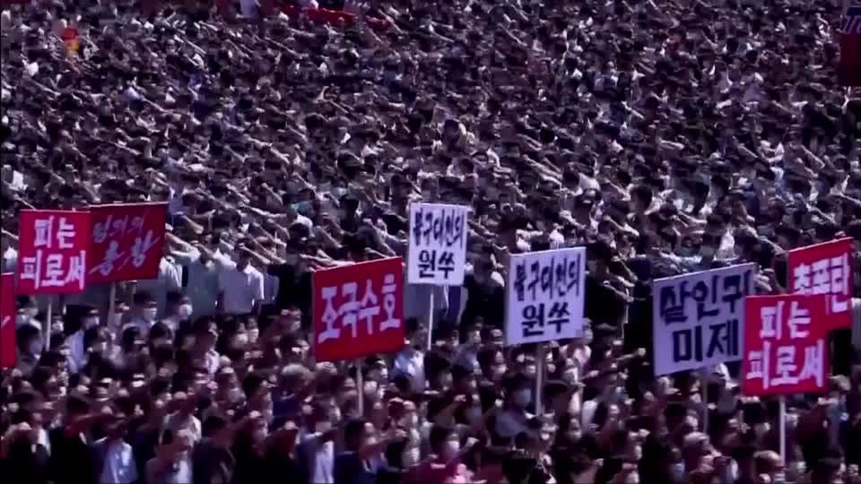 Jahrestag des Koreakrieg-Beginns: Nordkorea mobilisiert Zehntausende für Kundgebung gegen die USA und beschwört "Rachekrieg"