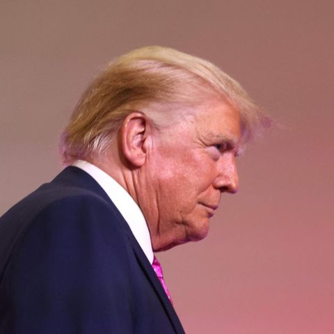 Ex-US-Präsident Donald Trump auf einer Wahlkampfveranstaltung