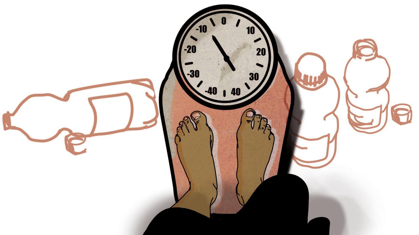 The diagnosis: A pregnant woman loses an unusual amount of weight