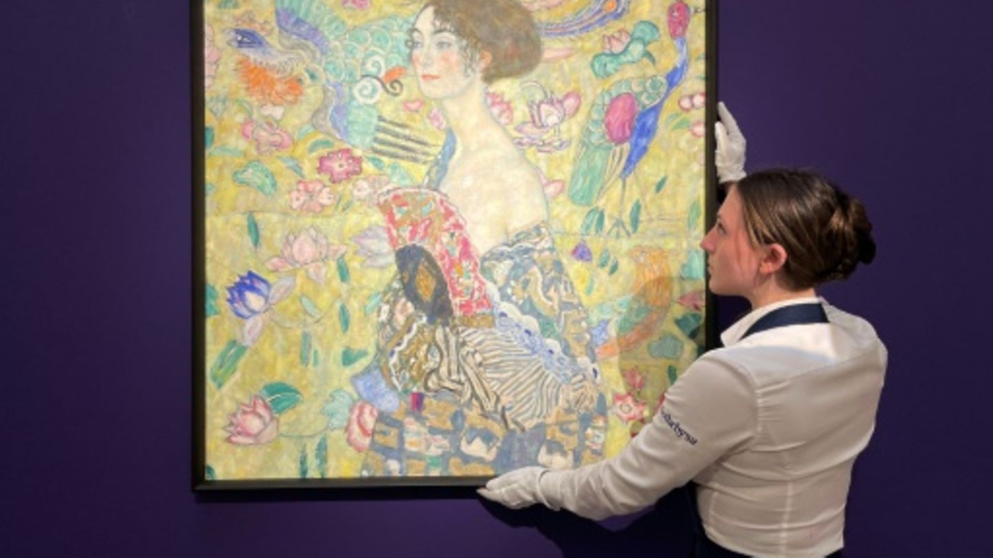 Klimt-Gemälde erzielt mit 74 Millionen Pfund Europarekord bei Auktion in London