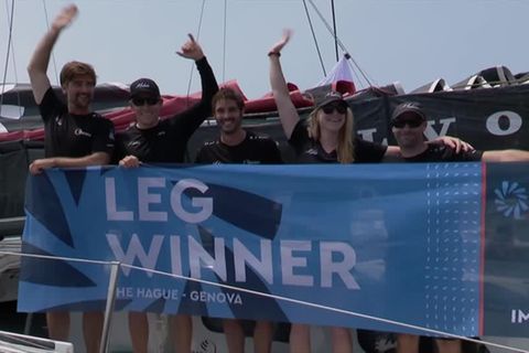 Video: Team Malizia gewinnt letzte Etappe des Ocean Race