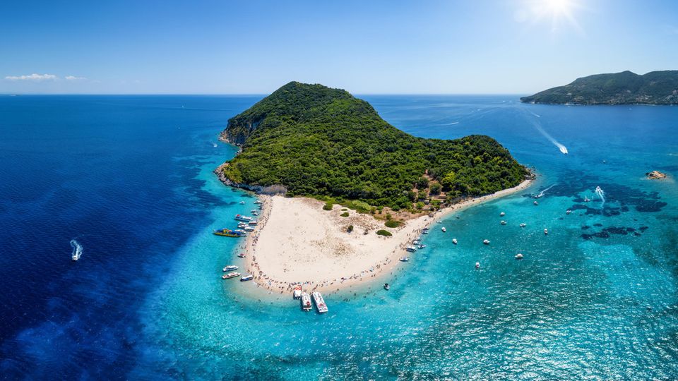 Die griechische Insel Marathonisi ist für Schildkröten-Fans ein Muss.