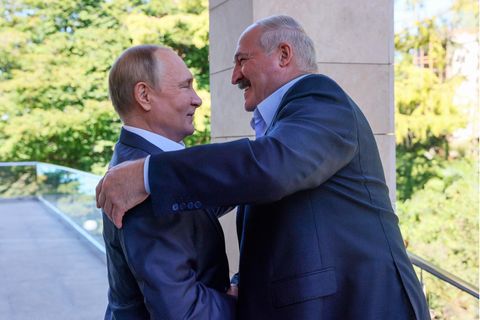 Lukaschenko und Putin
