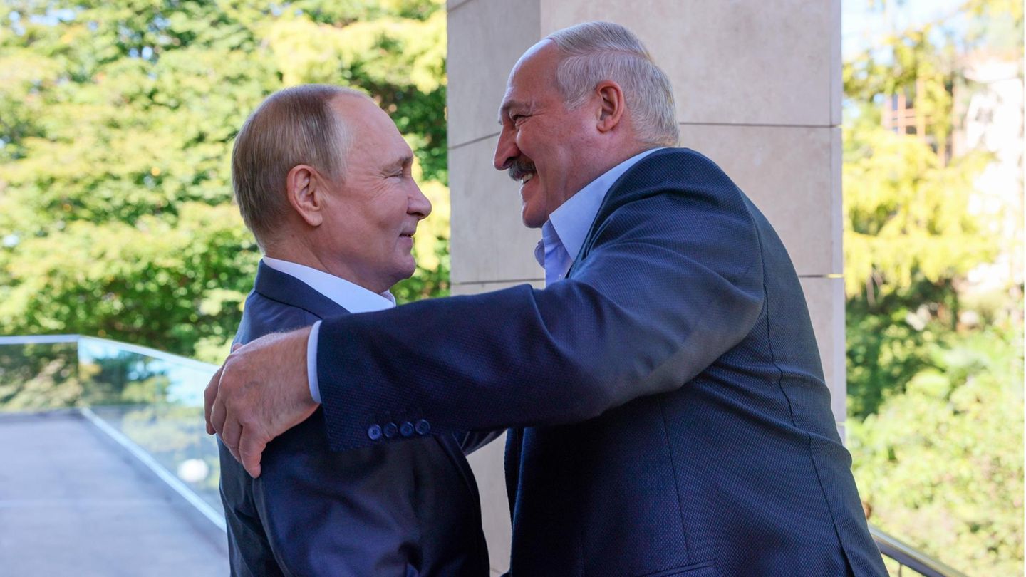 Lukaschenko und Putin