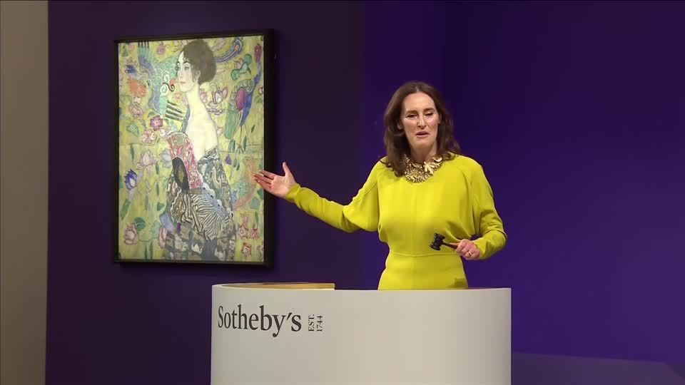 Video: Klimt-Gemälde erzielt Rekordpreis