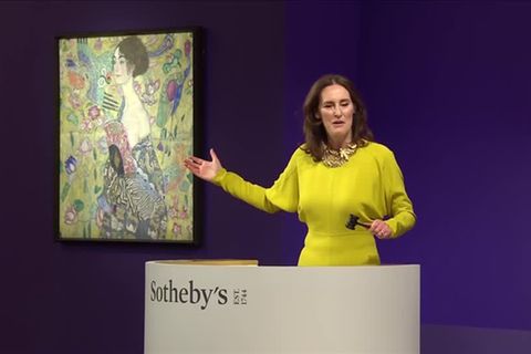 Video: Klimt-Gemälde erzielt Rekordpreis