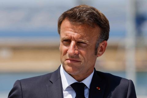 Frankreichs Präsident Emmanuel Macron äußerte sich bei seinem Besuch in Marseille zu den Schüssen