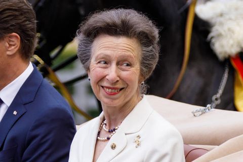 Prinzessin Anne wurde in einer Kutsche zur Eröffnungsfeier des CHIO in Aachen gefahren